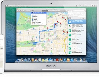 Отправляем маршрут из OS X Mavericks на iOS-устройство