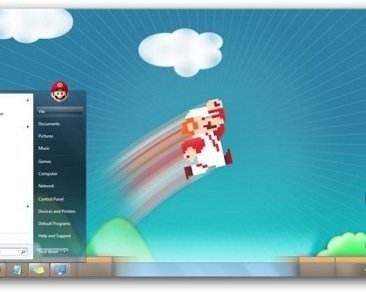 Тема Mario’s World для Windows 7