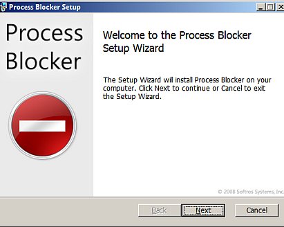 ProcessBlocker заблокирует нежданные процессы в Windows