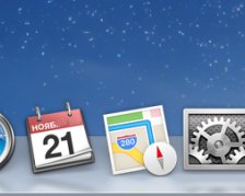 Как сделать прозрачный док в OS X Mavericks