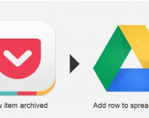 IFTTT дня: архив чтения Pocket в таблице Google Drive