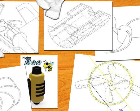 HydroBee: персональная гидростанция для зарядки гаджетов