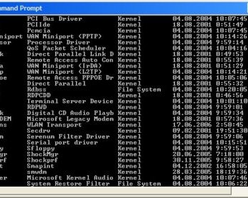 Windows: быстрое формирование отчета об установленных драйверах