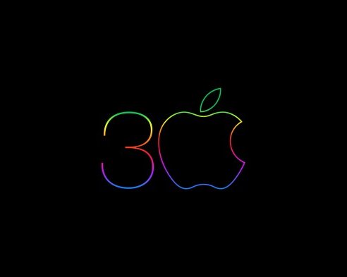 20 минималистичных обоев с логотипом Apple для Mac и iPad
