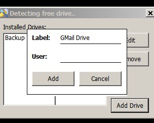 999 сетевых дисков с GMail Drive Config