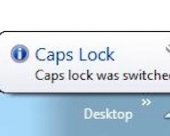 Как не пропустить нажатый случайно Caps Lock